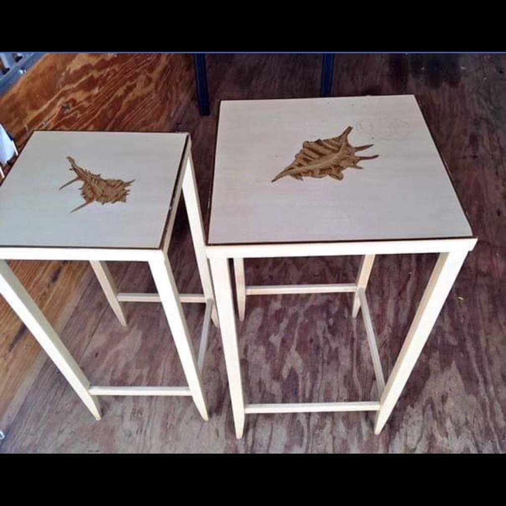 2 small tables